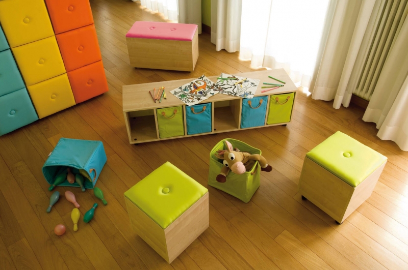 Идеи для хранения игрушек в детской комнате			