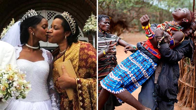 Первая брачная ночь в Африке: дикие обычаи и безумные традиции