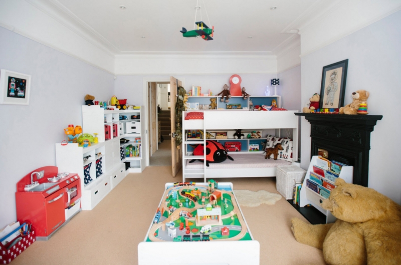 Идеи для хранения игрушек в детской комнате			