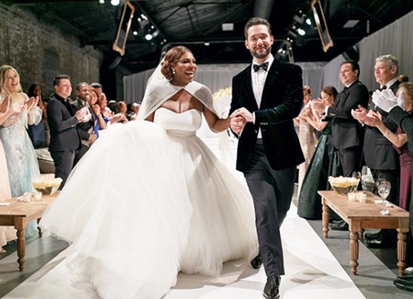 Свадьба Серены Уильямс и Алексиса Оганяна: первые фотографии и самые яркие моменты церемонии