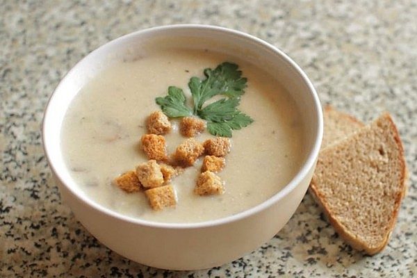 Как приготовить нежный крем-суп из грибов