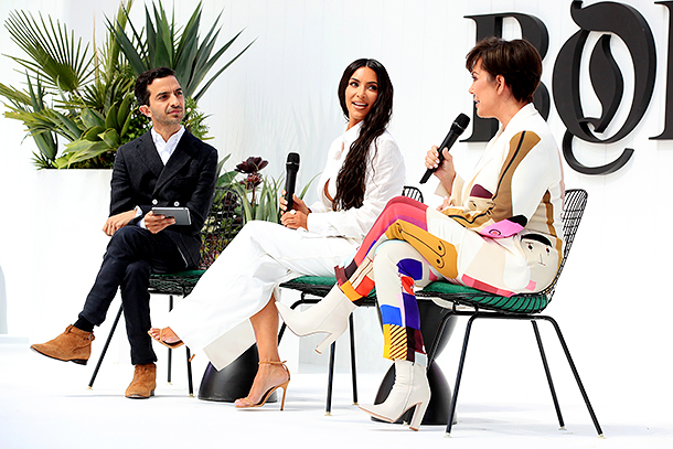 Ким Кардашьян представила свой новый бизнес на fashion-саммите