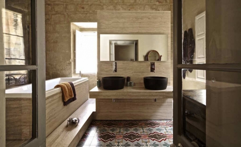 Кафель для ванной комнаты: идеи дизайна			